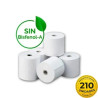 Caja de Rollos Papel Térmico Genérico 57x35 210U BPA/ 57 x 3 | APLIUM