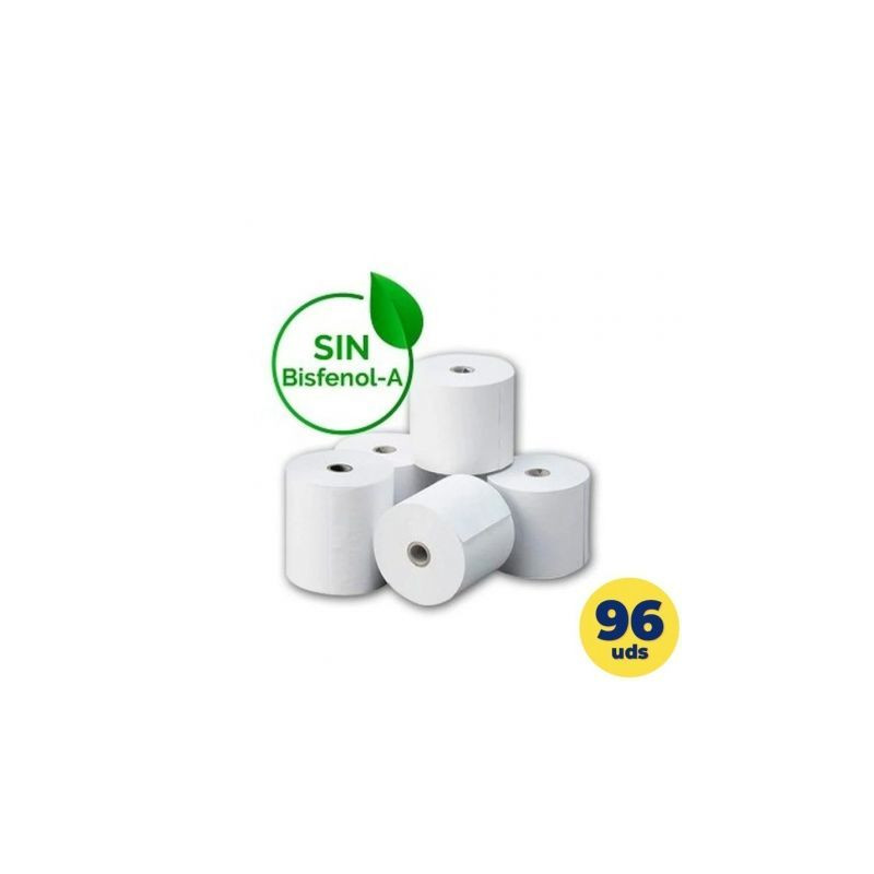 Caja de Rollos de Papel Térmico Genérico 80x55 BPAF/ 80 x 55 | APLIUM