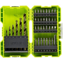Estuche de 38 Puntas para Perforación y Atornillar Ryobi RAK | APLIUM