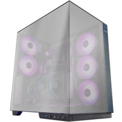 Caja Gaming Torre Mars Gaming MC-3GFPRO/ Cristal Cromado | APLIUM