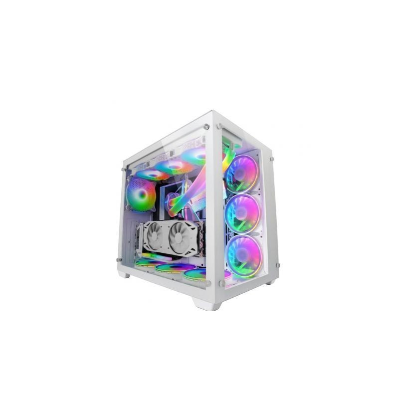 Caja Gaming Torre Mars Gaming MCV3/ Blanca | APLIUM