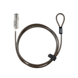 TooQ Cable de Seguridad Tipo NANO con Combinación para Portá | APLIUM