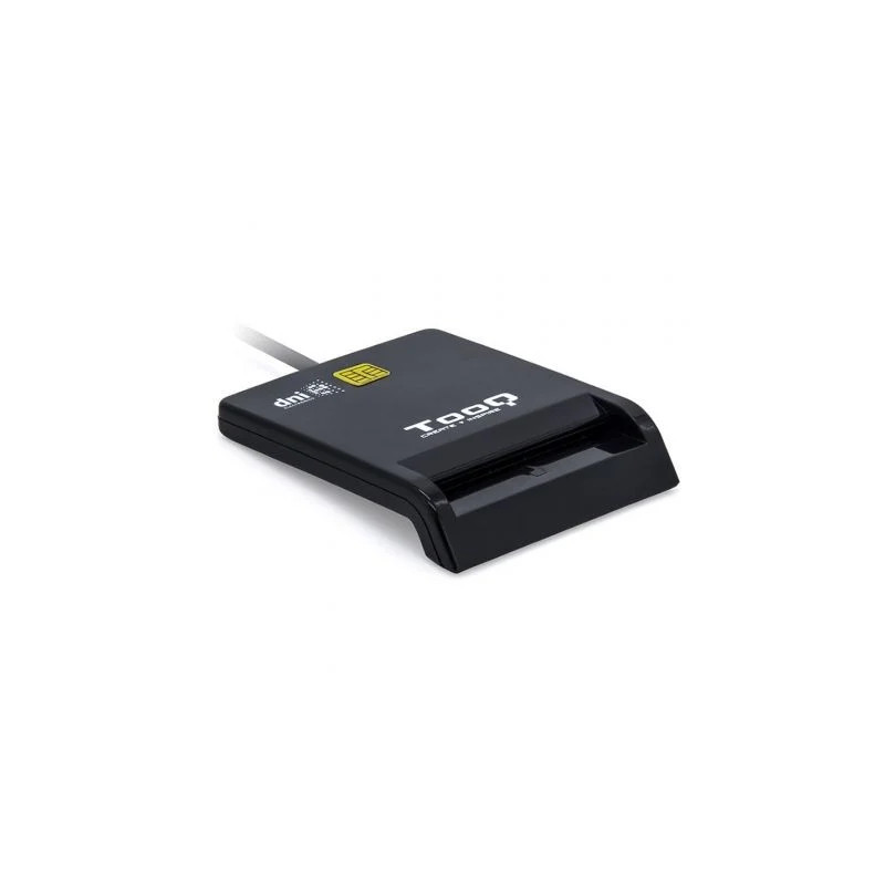 Lector de DNI TooQ TQR-210B/ USB 2.0/ Negro | APLIUM