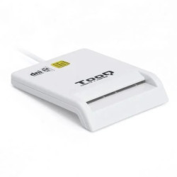 Lector de DNI TooQ TQR-210W/ USB 2.0/ Blanco | APLIUM