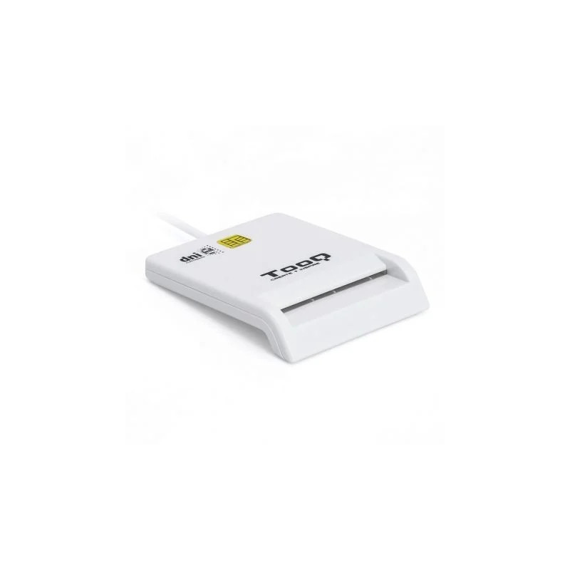 Lector de DNI TooQ TQR-210W/ USB 2.0/ Blanco | APLIUM