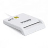 Lector de DNI TooQ TQR-210W/ USB 2.0/ Blanco | APLIUM