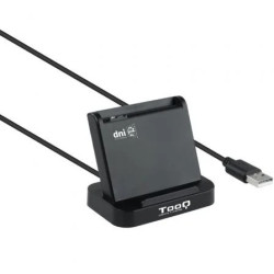 Lector de DNI TooQ TQR-220B/ USB 2.0/ Negro | APLIUM