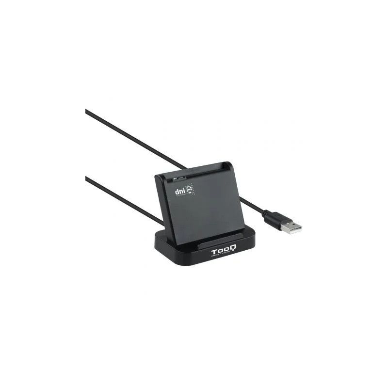 Lector de DNI TooQ TQR-220B/ USB 2.0/ Negro | APLIUM