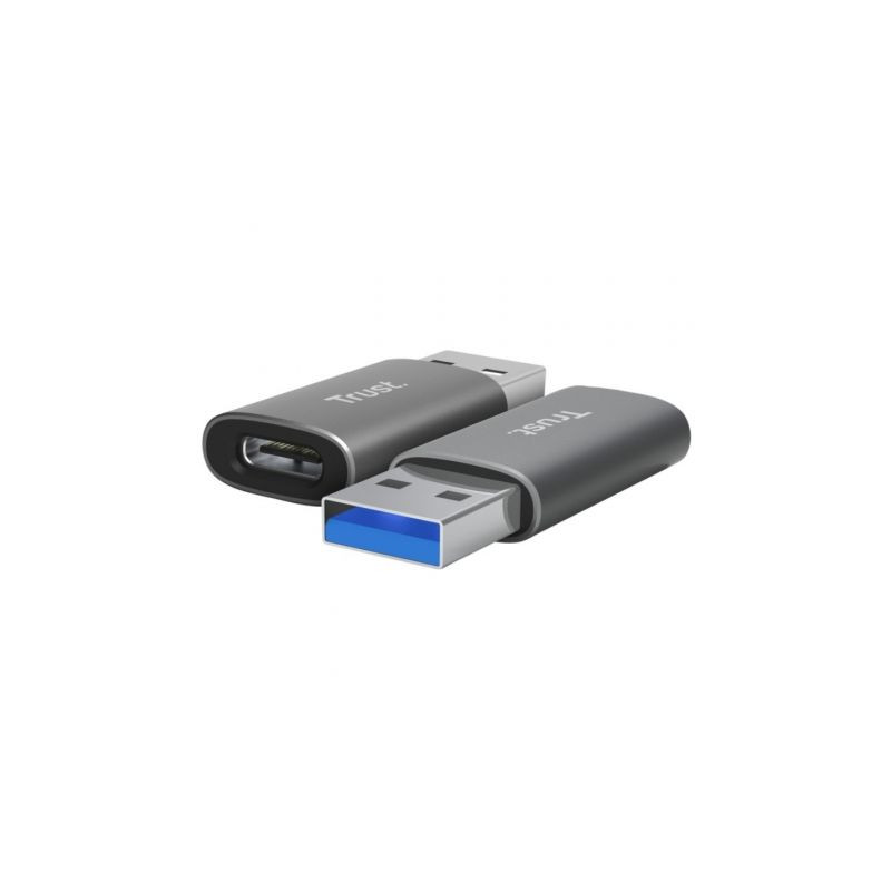 Trust 25573 - Adaptador Usb-a A Usb-c 2 Unidades Calyx | APLIUM