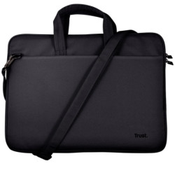 Trust 26207 - Maletin Fino 14 Pulgadas Negro Bologna | APLIUM
