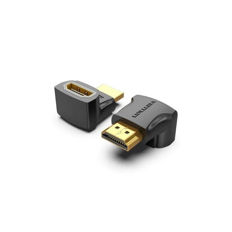 VENTION AINB0 - HDMI 270 Degree Male To Female Adapter Black | APLIUM