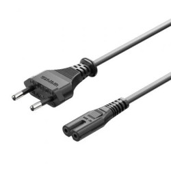 Cable Alimentación Forma 8 Vention ZCLBAC/ CEE7/16 Macho - C | APLIUM