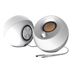 Creative Labs 51MF1680AA001 - Speaker 3,5mm Pebble wh 4,4W | APLIUM