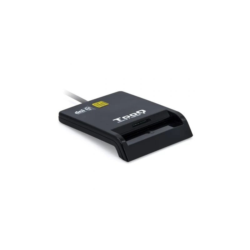Lector de DNI TooQ TQR-211B/ USB Tipo-C/ Negro | APLIUM