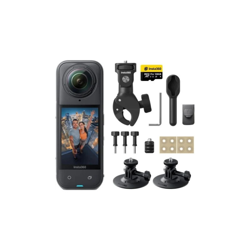 Cámara Digital Deportiva Insta360 X5 Motorcycle Bundle/ 8K/ | APLIUM