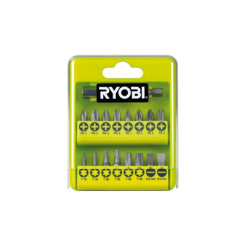 Estuche de 21 Puntas para Atornillar Ryobi RAK17SD | APLIUM