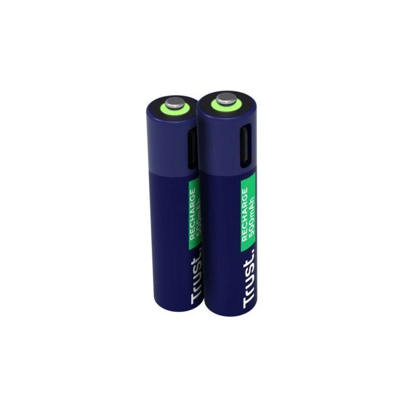 Pack de 2 Pilas AAA Trust 25585/ Recargables | APLIUM