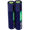 Pack de 2 Pilas AAA Trust 25585/ Recargables | APLIUM