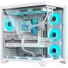 Caja Gaming Semitorre Hiditec H3 Pro// Blanca | APLIUM