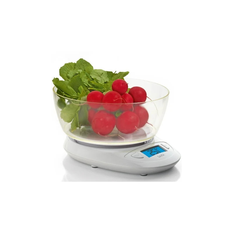 Báscula de Cocina Electrónica Laica KS1019W/ Hasta 5kg | APLIUM