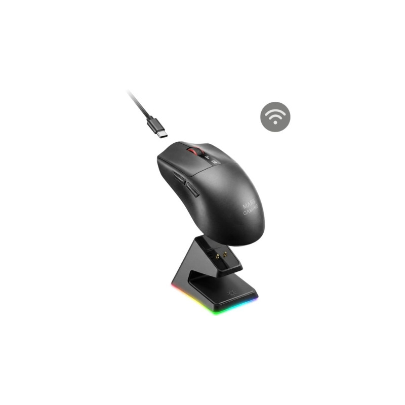Ratón Gaming Mars Gaming MMW-Elite/ Batería Recargable/ Hast | APLIUM