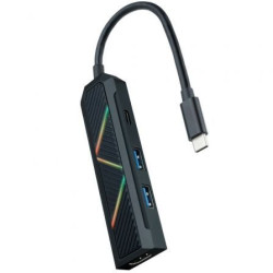 Docking USB Tipo-C Nanocable 10.16.0401/ 2xUSB/ 1xUSB Tipo-C | APLIUM