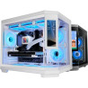 Caja Gaming Minitorre Mars Gaming MC-3TCORELCDM/ Blanca | APLIUM