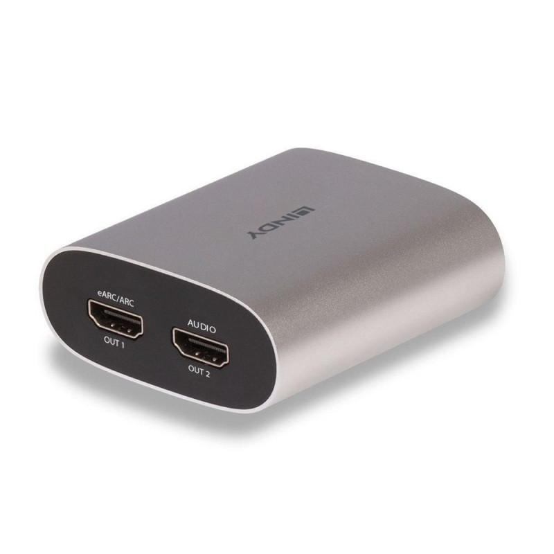 Lindy 38368 - 4K60 HDMI eARC Extractor | APLIUM