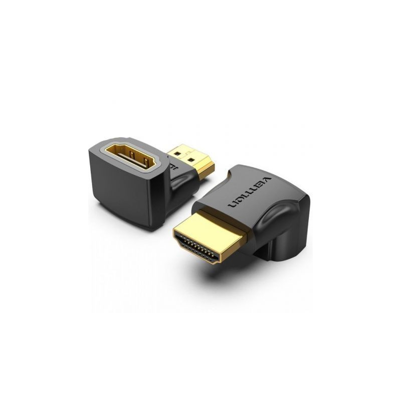 Adaptador HDMI 4K 90º Vention AIOB0/ HDMI Macho - HDMI Hembr | APLIUM