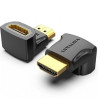 Adaptador HDMI 4K 90º Vention AIOB0/ HDMI Macho - HDMI Hembr | APLIUM