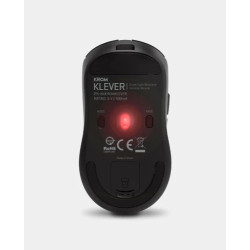 Krom Raton Gaming Klever Ultraligero 1200DPI 6 Botones Negro | APLIUM
