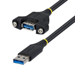 2M Panel Mount Usb Cable A To | APLIUM