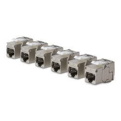 Cat8 Keystone Jack, 6-Pack | APLIUM