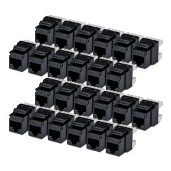 Cat6 Keystone Jack, 24-Pack | APLIUM