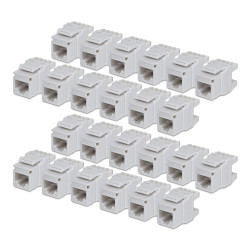 Cat6 Keystone Jack, 24-Pack | APLIUM