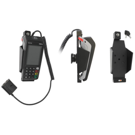 Holder with lock. With tilt