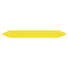 Pre-cut Pipe Marker Rolls Yellow / Gas Without Pictogram 1 | APLIUM