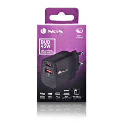 NGS BUD 45W Universal Negro Corriente alterna Carga rápida I | APLIUM