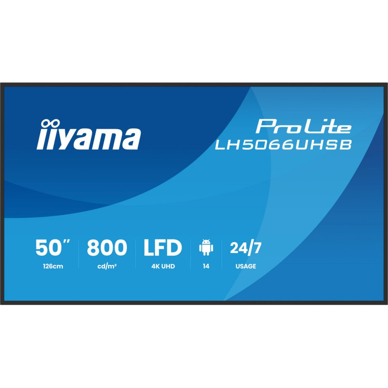 50" 3840x2160, 4K UHD IPS | APLIUM