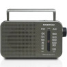 Radio Portátil Daewoo DW1121/con Cable/ a Pilas/ Gris | APLIUM