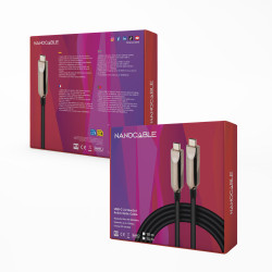 Cable USB 3.2 Tipo-C AOC Nanocable 10.01.4615/ USB Tipo-C Ma | APLIUM