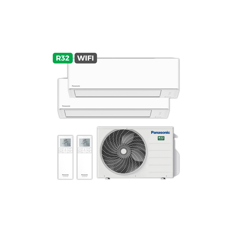 Aire PANASONIC SPLITx2 KIT-2TZ2035-CBE | APLIUM