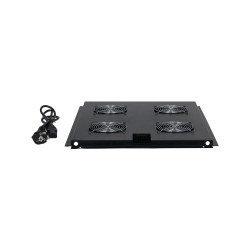 Ventilador Dahua de 4 unidades para armario 42U con cable eu | APLIUM