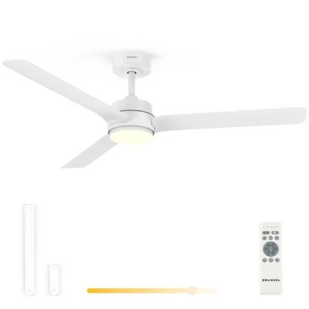 Ventilador de Techo Grunkel SKYEASY52/ 30W/ 3 Aspas 132cm/ 6 | APLIUM