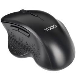 Ratón Ergonómico Inalámbrico TooQ TQMWG-1105-B/ Hasta 1600 D | APLIUM