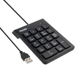 Teclado Numérico TooQ TQK-2001-B | APLIUM