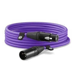 Xlr-6 Audio Cable 6 M Purple | APLIUM