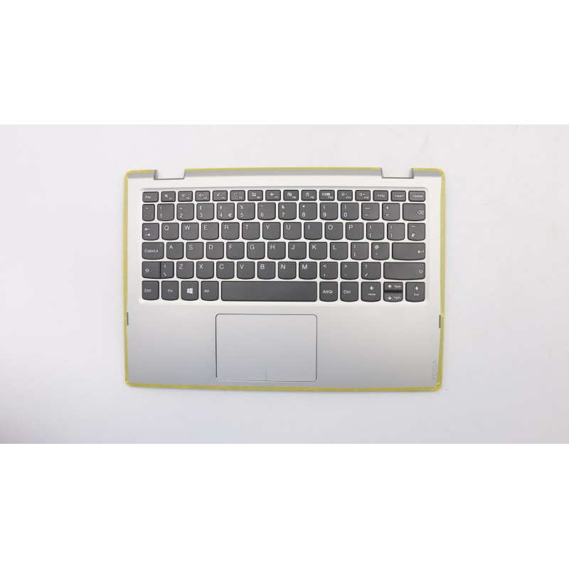 Upper case keyboard for