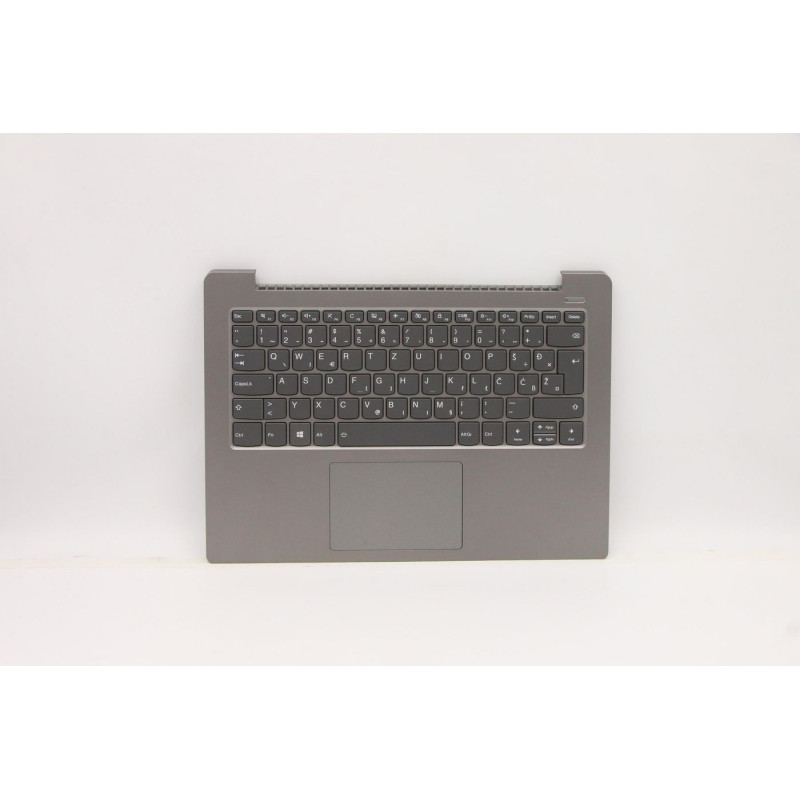 Upper case with backlit