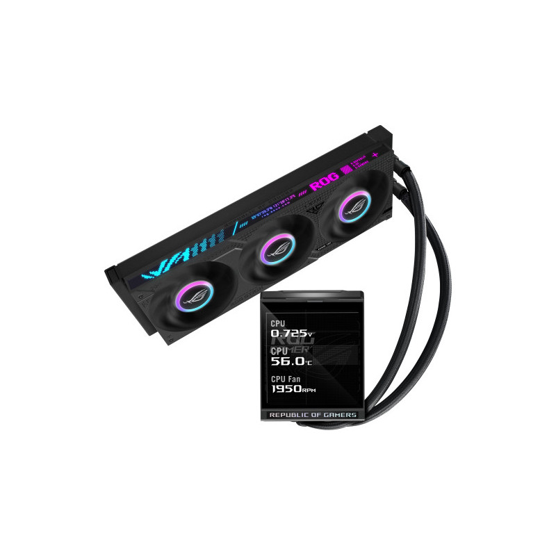 ASUS ROG Strix LC IV 360 ARGB LCD Procesador Kit de refriger | APLIUM